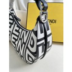 FENDI praphy underarm bag printed in large size: 205